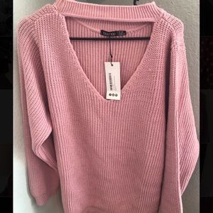 Choker sweater from Boohoo! Brand new with tags!